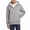 Heather Gray, variant on Weatherproof Vintage Men's Fleece Lined Hoodie Full Zip Jacket (Grey, Medium)