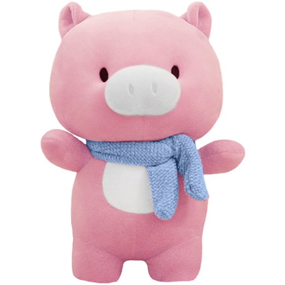 Cute Stuffed Animal Toys,Soft Plushie for Girls Cartoon Plush Toys Gifts for Kids Girls Boys Babies Toddlers Girlfriends (Piggy, 9.0 Inch)