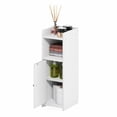 thumbnail image 3 of Furinno FULDA 4-Tier Narrow AdJUSTable Shelves Bathroom Cabinet White, 3 of 5
