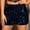 Blue, variant on Shorts For Women Sevevn Ladies' Fashionable High Waisted Solid Color Sequin Shorts