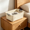 thumbnail image 6 of Plastic Storage Bins With Handles Stackable Organizer Containers for Kitchen Pantry Cabinet Wardrobe, 6 of 6