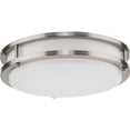 thumbnail image 5 of Abide Collection 5-CCT Integrated LED Brushed Nickel Contemporary 10.24" Small Flush Mount Light, 5 of 9