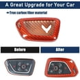 thumbnail image 2 of TINKI Corvette C8 Real  Carbon Fiber Key Fob Case Cover Compatible with Corvette C8 Stingray 2020-2024,Car Smart Remote Key Fob Cover Case Protection Shell Accessories, 2 of 7