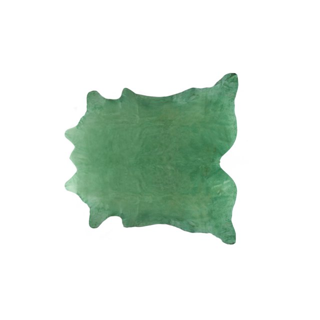 Tapis Couleur Peau de Vache Naturel / 6'x7' / A