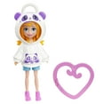 thumbnail image 1 of Polly Pocket Amis à accrocher Polly, capuche panda et attache, 1 of 5