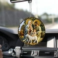 thumbnail image 4 of Dmlowu Christmas Tree Decorations Nativity Scene Ornaments, Xmas Religious Christmas 3D Hanging ​Ornaments, Christian Christmas Nativity Ornaments for Holiday Party Christmas Decorations, 4 inch, 4 of 6