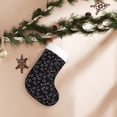thumbnail image 7 of Balery Cool Skull Love Pattern Christmas Stockings with Initials, 18" Large Knit Christmas Stocking,Xmas Stocking for Kids, Holiday and Family Stocking, 7 of 7