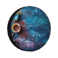 thumbnail image 1 of Balery Abstract Colorful Art Supplies Cubiertas para Neumáticos - Protector Resistente para Neumáticos de Camioneta, SUV, Remolque, Camper y RV-14 inch, 1 of 6