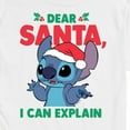 thumbnail image 3 of Lilo & Stitch - Dear Santa I Can Explain - Men's Short Sleeve Graphic T-Shirt, 3 of 5