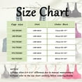 thumbnail image 3 of WCJM Green Womens Cut Bra Underwear Bralette Crop Top Female Bra Brassiere Bra Thin Cup Bra Unpadded Bra, 3 of 8