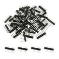 thumbnail image 1 of Unique Bargains Pack of 50 Straight Pin Header DIP Single Row 7 Pin 2.54mm Pitch Gold Plated, 1 of 5