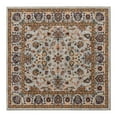 thumbnail image 3 of Unique Loom Medina Collection Area Rug - Hijaz (5' 3" Square Cloud Gray/Blue), 3 of 7