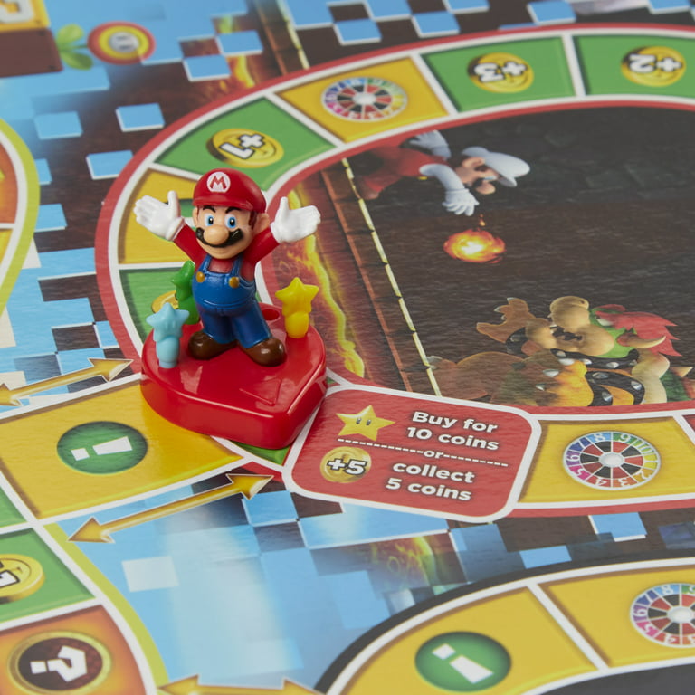 The Game of Life: Super Mario Edition Board Game for Kids Ages 8