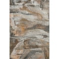 thumbnail image 2 of Addison Rugs Mayfield Premium Machine Washable Transitional Abstract Brown Rectangle Rug, 5' X 7'6" Machine Washable Transitional Abstract Brown Oversized Sherpa Throw Blanket, 2 of 6