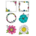 thumbnail image 6 of Bright Blooms Doodly Blooms 6" Designer Cut-Outs, Pack of 36, 6 of 6