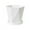 White #5, variant on Large Plastic Flower Pot with Drainage - 15.5x14.5cm Thickened Pot for Indoor/Outdoor Use - Balcony, Garden, Windowsill Container - Lightweight & Durable Plastic Container (Set of 1)