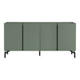 thumbnail image 2 of Furniture of America Kono Contemporary 60" Buffet with 6-Shelf and 4-Door , Sage Green, 2 of 16