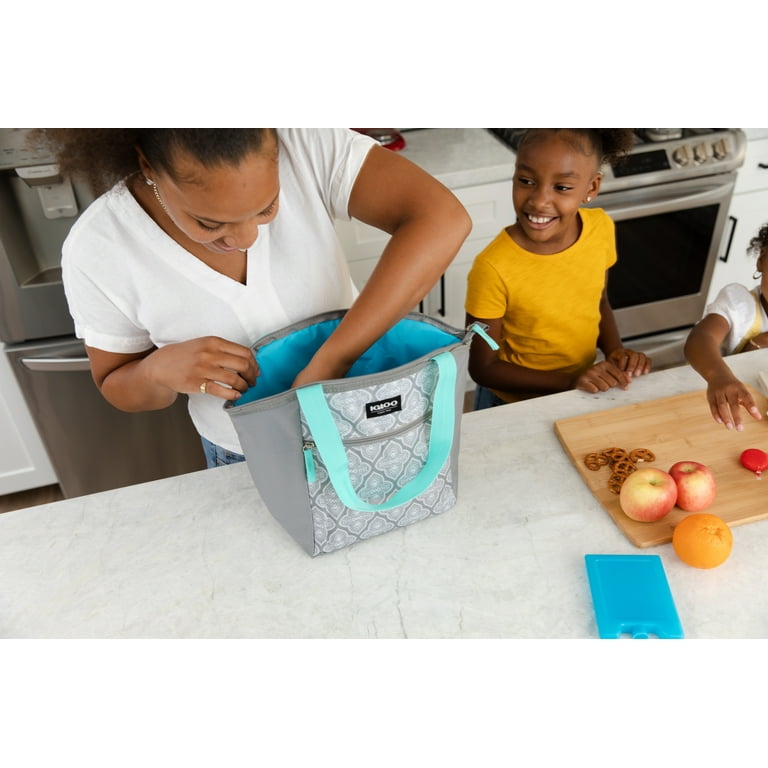 Igloo 14 Can Essential Tote Lunch Bag Cooler - Gray