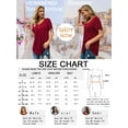 thumbnail image 6 of VERABENDI Women's Plus Size Tops Summer Short Sleeve Loose Fit Tunic Blouses Floral Flowy Shirts,1X/2X/3X/4X, 6 of 8