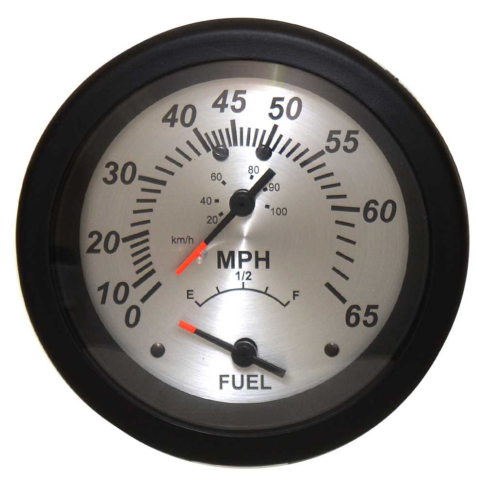Teleflex Boat MultiFunction Gauge 69925 3 1/4 Inch Speedometer Fuel