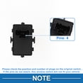 thumbnail image 4 of Interruptor de ventana eléctrica Unique Bargains No.BB5Z14529BB para el lado del pasajero delantero derecho para Ford Explorer Taurus Police Interceptor Sedan Negro, 4 of 7