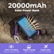 thumbnail image 3 of Banco de energía solar BLAVOR 20000mAh con cargador inalámbrico, 3 of 7