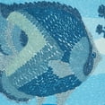 thumbnail image 3 of Outdoor Embroidered Fish Poly Filled Pillow, 3 of 4
