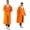 Oranger, variant on CoCopeanut Rain Coats for Adults Rain Ponchos with Hoods Man Lightweight Raincoats Long Waterproof Jacket Windbreaker for Men Women