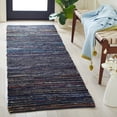 thumbnail image 2 of SAFAVIEH Rag Ermintrude Ikat Cotton Runner Rug, Black/Red, 2'3" x 8', 2 of 8