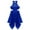 Royal Blue, variant on YONGHS Kids Girls Lyrical Dance Dress Modern Contemporary Ballet Latin Costume Dancewear