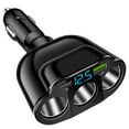 thumbnail image 1 of TIEVOSA Function Interior 66W PD Fast Charging 3 USB Ports and Locket Socket Splitter for Smart Devices 5 in 1 Adapter 66W PD Fast Charging with USB C Port Socket Splitter, 1 of 8