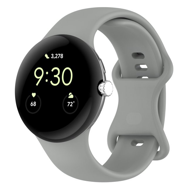 Outstanding Silicone Sports Watch Band with Sweat Proof for Smartwatch Adjustable Wide Compatibility