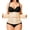Beige, variant on Waist Trainer for Women Corset Shapewear Tummy Control Segmented Waist Cincher Workout Girdle-Black Small