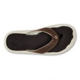 thumbnail image 3 of OluKai Ulele Men's Beach Sandals, Quick-Dry Flip-Flop Slides, Water Resistant Suede Lining & Wet Grip Soles, Soft Comfort Fit & Arch Support, 3 of 7