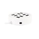 thumbnail image 2 of PC Laptop Plastic Shell White LED 55cm 22" Cable Round 8 Ports USB 2.0 Hub Splitter Adapter, 2 of 2