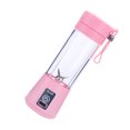 thumbnail image 2 of Portable Electric Juicer Machine 380ml Multifunction USB Fruit Fruit Juice Mixer Fruit Juice Mixer Blender, Pink, 2 of 8