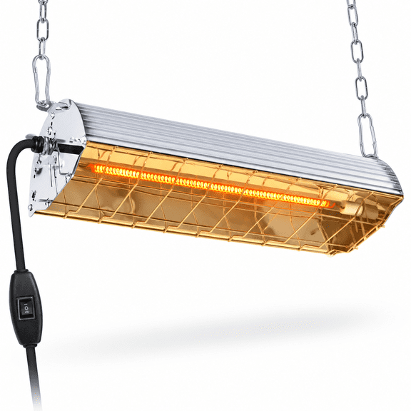 600W Hanging Space Heater for Poultry Chicken Coop Pet House Livestock