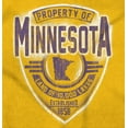thumbnail image 2 of Minnesota Retro Athletic Letters MN Plus Size Crewneck Graphic Tee Shirt Brisco Brands 2X, 2 of 5