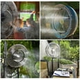 thumbnail image 3 of Xingzhi Outdoor Misting System Fan Cooling Kit 3/4" Connector for Patio Backyard 8cm US, 3 of 9