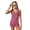 Camo Hunting Forest Pink, variant on COEQINE Two Piece Taniki Swimsuit for Girls, Round Neck Top with Shorts Racerback Swimwear with Chest Pad, Modest Bathing Suit for 6-7 Year Olds, Easy Care, Tropical Palm Monstera Leaf