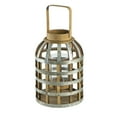thumbnail image 2 of Decorative Lantern with Handle, Wooden Lantern for Indoor Outdoor, Home Garden Wedding, 2 of 14