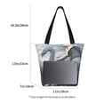 thumbnail image 3 of Easygdp Mountain White Dragon Shoulder Bags for Women,Crossbody Bags Shoulder Purse Handbag for Women, 3 of 6