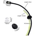 thumbnail image 5 of 2 sets universal gasoline filter hose pass through lawnmower fuel hoses hose, 5 of 5