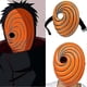thumbnail image 2 of Obito Mask Obito Anime Cosplay Mask Latex Ninja Cosplay Mask Halloween Mask For Christmas Cosplay - JA, 2 of 5