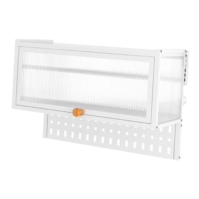 GROWTH TANK Wall Cabinet with Hole Board Small Kitchen Pantry Storage Cabinet for Garage