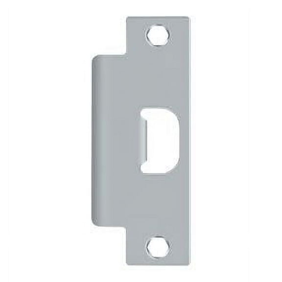 Deltana Span478u26d Ansi Strike Plate, Satin Chrome, 4 7/8"