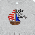 thumbnail image 4 of Inktastic Lake of the Ozarks Sailboat Girls Toddler Dress, 4 of 5