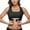 Black, variant on 2 Pack Bras for Women Front Closure Sports Light Lift Breathable Bralette Underwear,Black,L