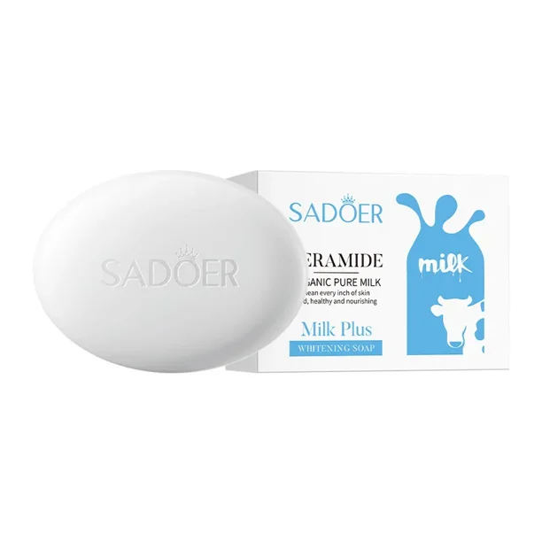 Heallor-jabón blanqueador de niacinamida para el cuidado de la piel, Limpieza Profunda, hidratante, jabón esencial templado, ilumina la piel Con aceite