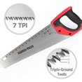 thumbnail image 3 of Swiss Tech 15" Handsaw,7 TPI, 3 of 6